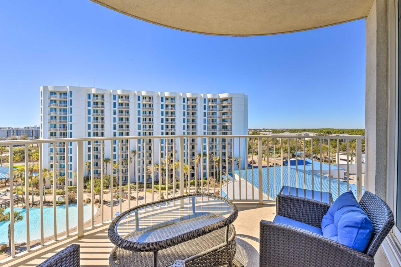 Modern Resort Condo With Balcony - Walk To Beach! Дестин Екстериор снимка